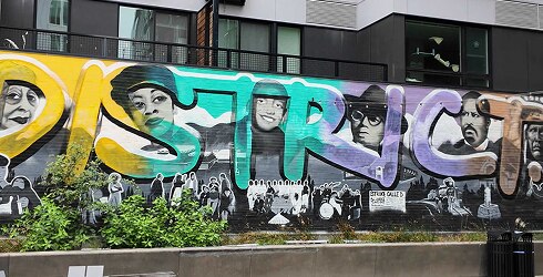 Mural in Africatown