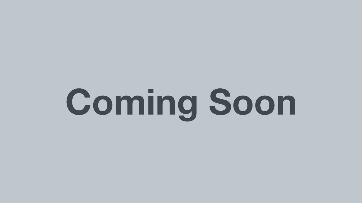 coming soon