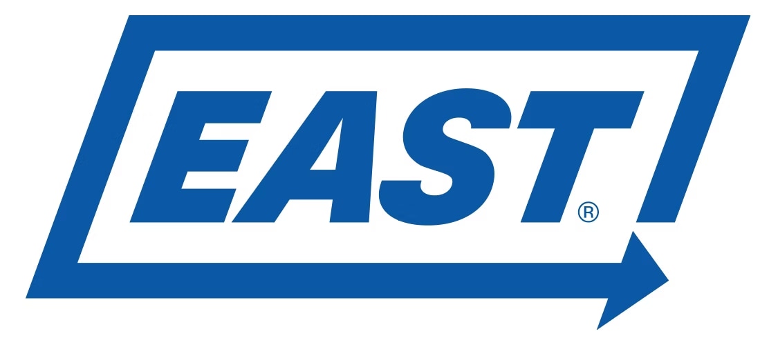 east