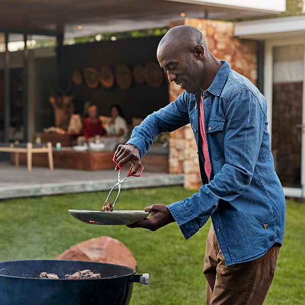 grilling out