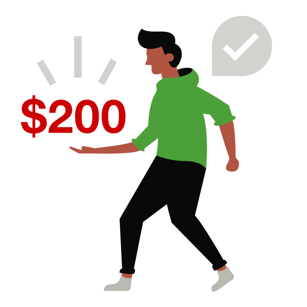 $200 dollar offer
