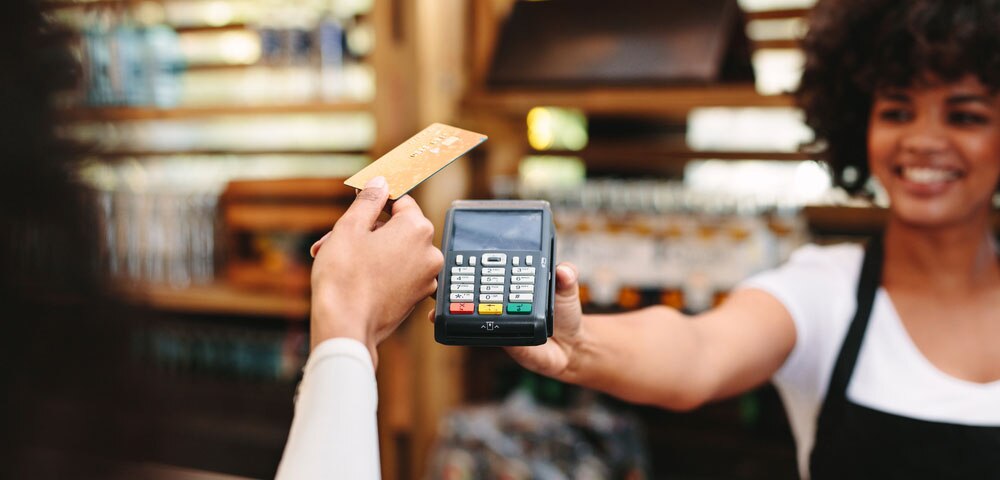Secure Shopping with Contactless Debit and Credit Cards