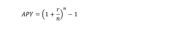 APY formula