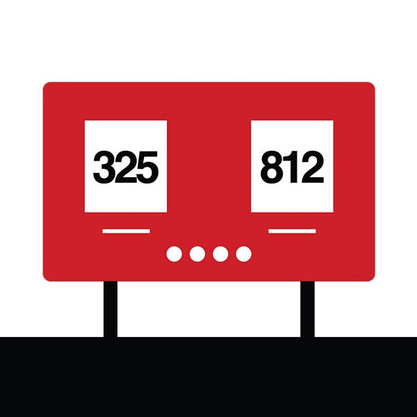 low and high credit scores