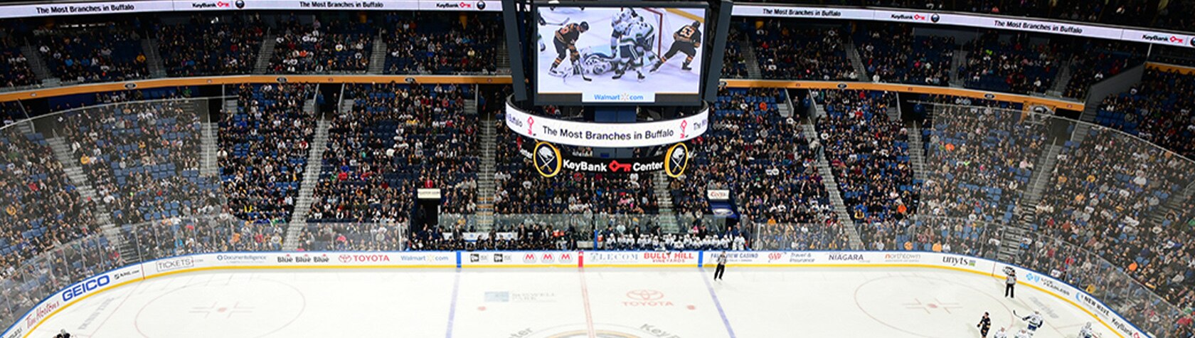 Buffalo Sabres hockey rink