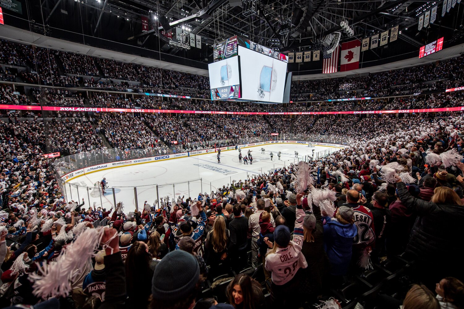 Colorado Avalanche hockey stadium
