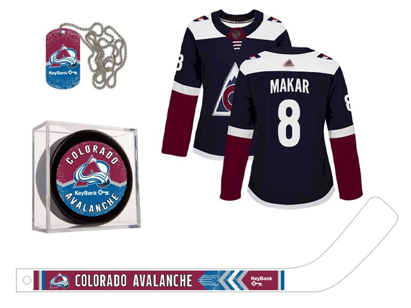 Colorado Avalanche Fan Kit KeyBank