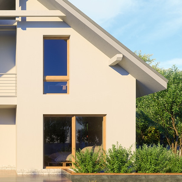 partial view of house