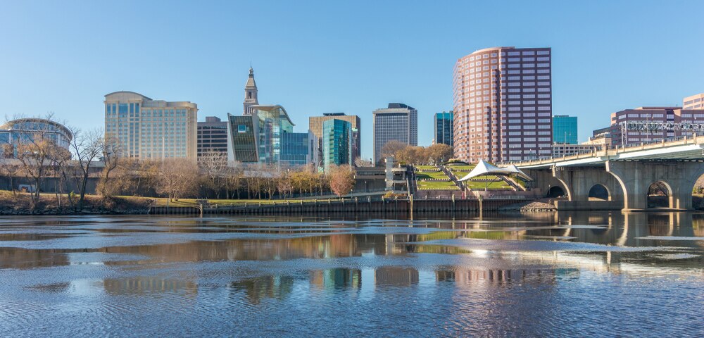 Hartford, Connecticut skyline